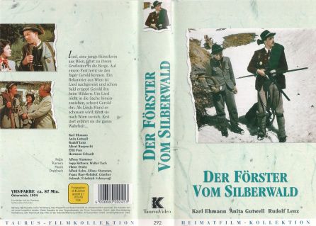 Der Förster vom Silberwald VHS Cover