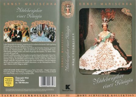 Mädchenjahre einer Königin VHS Cover