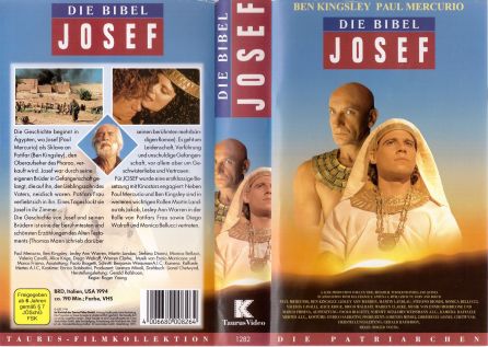 Die Bibel Josef VHS Cover