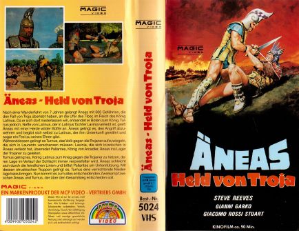 Äneas Held von Troja VHS Cover
