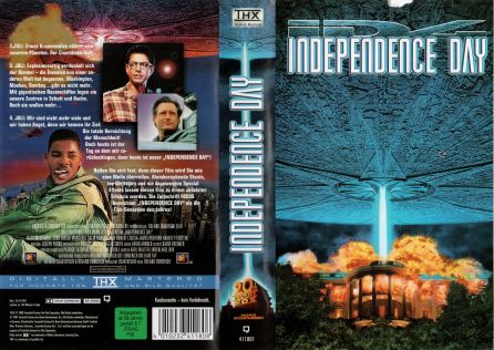 Independence Day VHS Cover