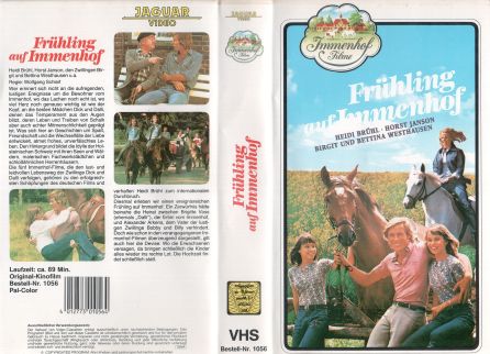 Frühling auf Immenhof VHS Cover