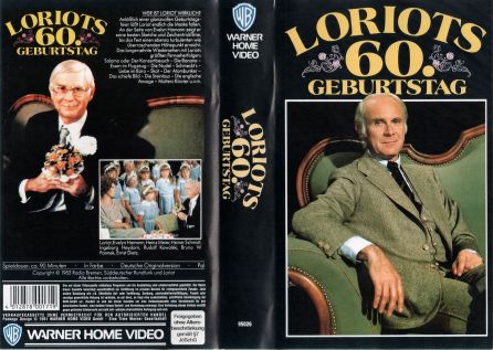 Loriots 60. Geburtstag VHS Cover