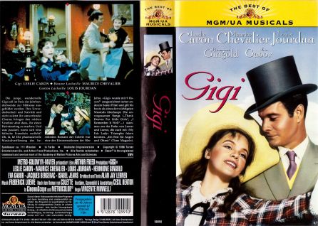Gigi VHS Cover