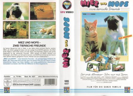 Miez und Mops VHS Cover