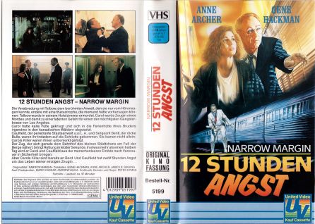 Narrow Margin 12 Stunden Angst VHS