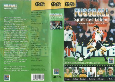 Fussball Spiel des Lebens VHS Cover