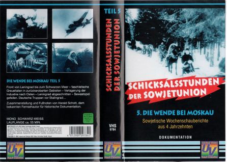 Schicksalsstunden der Sowjetunion Teil 5 VHS Cover