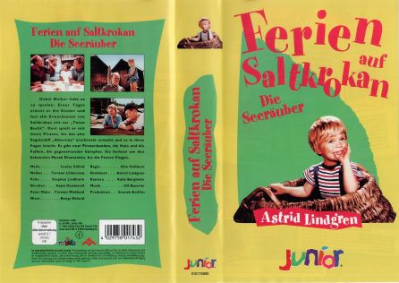 Ferien auf Saltkrokan Die Seeräuber VHS Cover