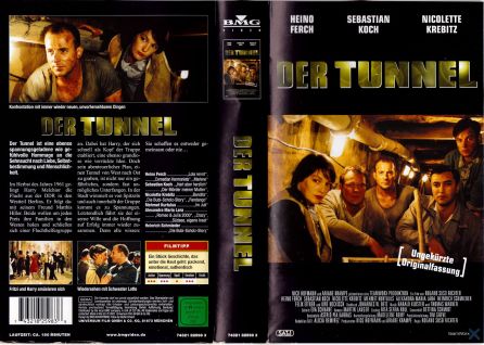Der Tunnel VHS Cover