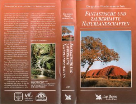 Fantastische und zauberhafte Naturlandschaften VHS Cover