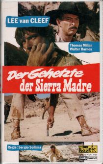 Der Gehetzte der Sierra Madre VHS Cover 1