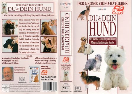 Der grosse Video-Ratgeber Du Dein Hund VHS Cover