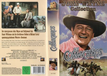 Die Comancheros VHS Cover