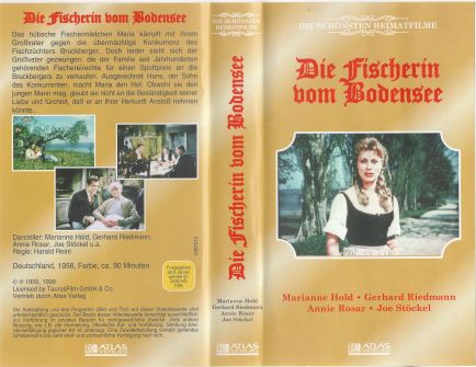 Die Fischerin vom Bodensee VHS Cover