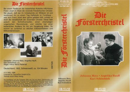 Die Försterchristel 1952 VHS Cover