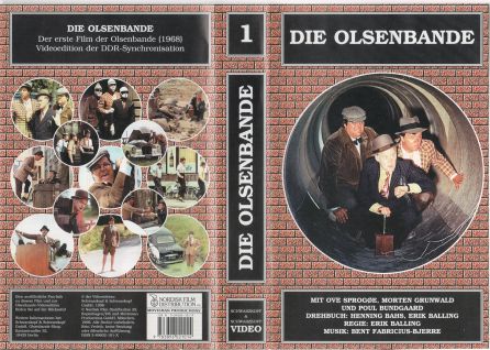 Die Olsenbande VHS Cover
