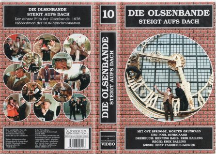 Die Olsenbande steigt aufs Dach VHS Cover