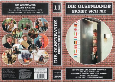 Die Olsenbande ergibt sich nie VHS Cover