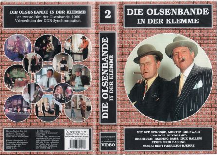 Die Olsenbande in der Klemme VHS Cover