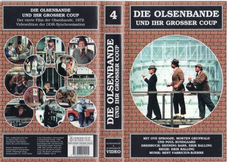 Die Olsenbande und ihr grosser Coup VHS Cover