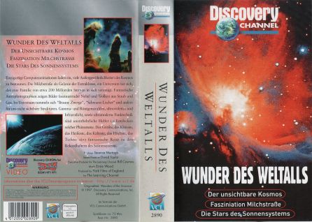 Discovery Channel Wunder des Weltall VHS Cover