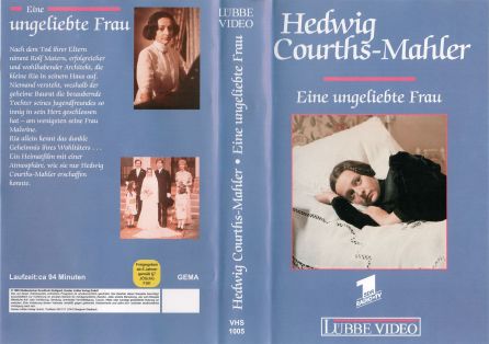 Hedwig Courths-Mahler Eine ungeliebte Frau VHS Cover