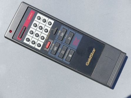 Fernbedienung GoldStar VHS Video Recorder 5