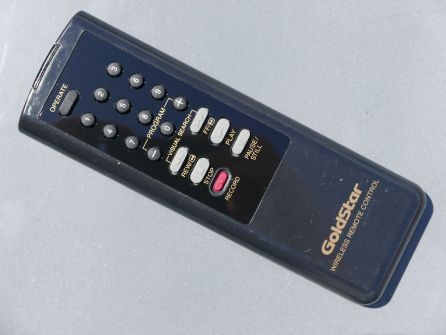 Fernbedienung GoldStar VHS Video Recorder 6