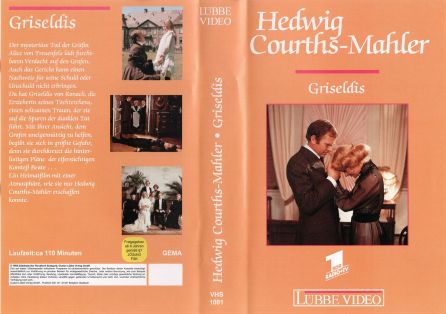 Hedwig Courths-Mahler Griseldis VHS Cover