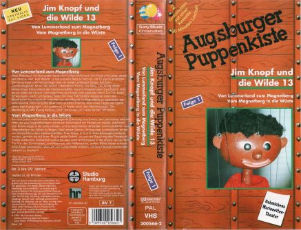 Jim Knopf und die Wilde 13 Folge 1 VHS Cover