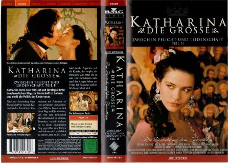 Katharina die Grosse Teil 2 VHS Cover