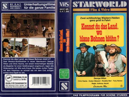 Kennst du das Land wo blaue Bohnen blühn VHS Cover