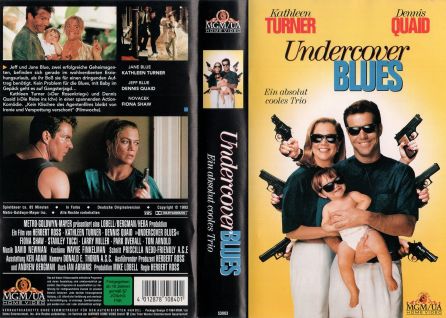 Undercover Blues VHS Cover