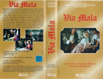 Via Mala VHS Cover