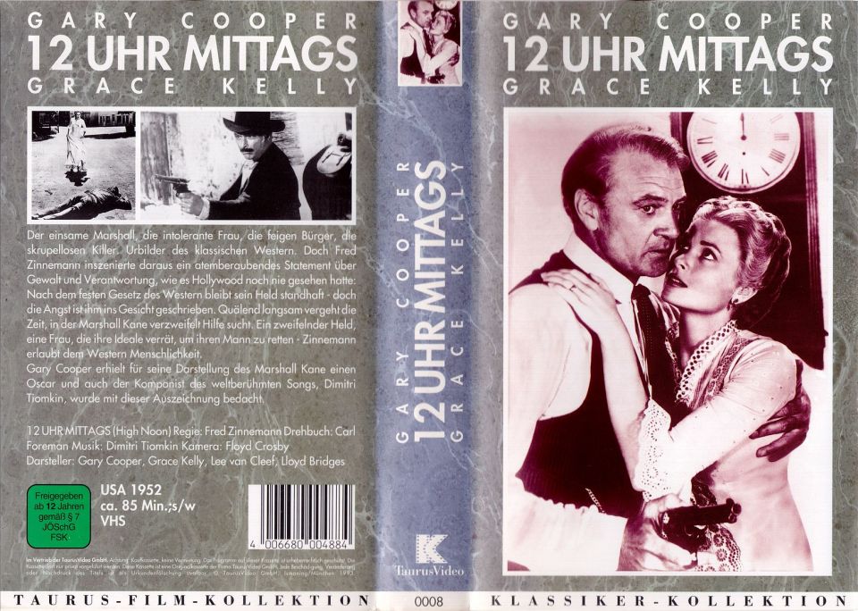 12 Uhr Mittags VHS Cover