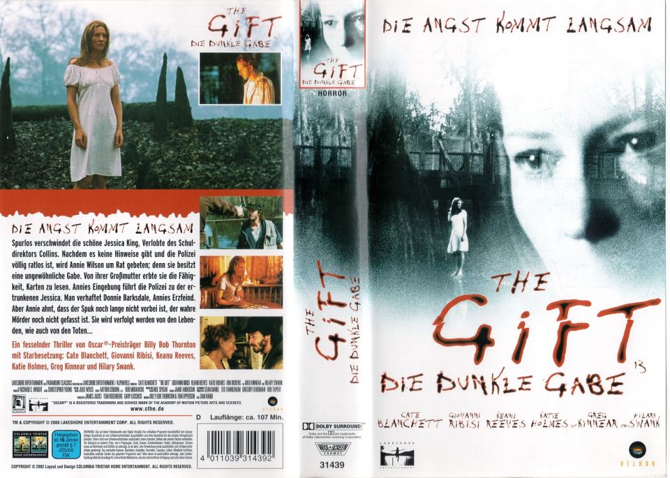 The Gift Die dunkle Gabe VHS Cover