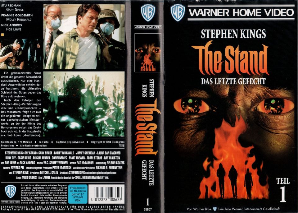 Stephen Kings The Stand Das letzte Gefecht Teil 1 VHS Cover