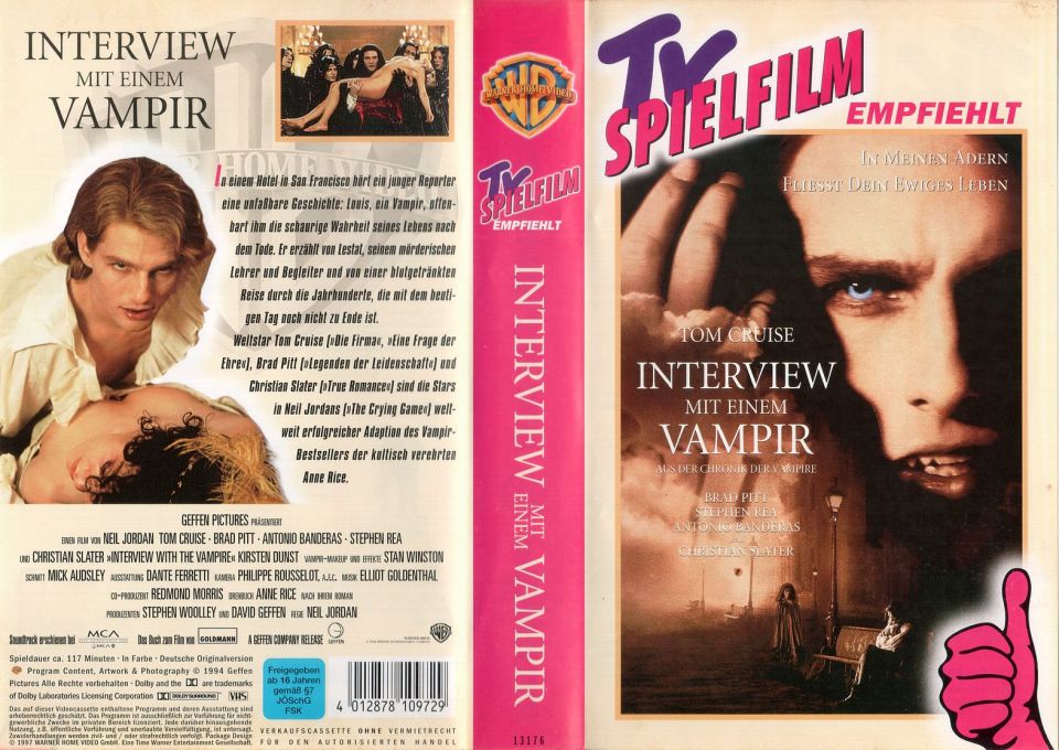 Interview mit einem Vampir VHS Cover