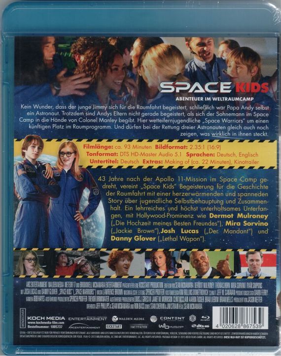 Space Kids - Abenteuer im Weltraumcamp [Blu-ray Film]