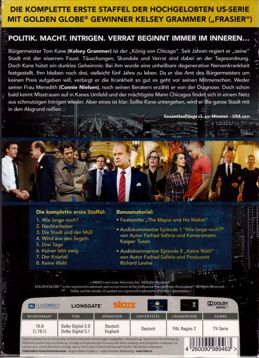Boss - Staffel 1 [DVD Film]