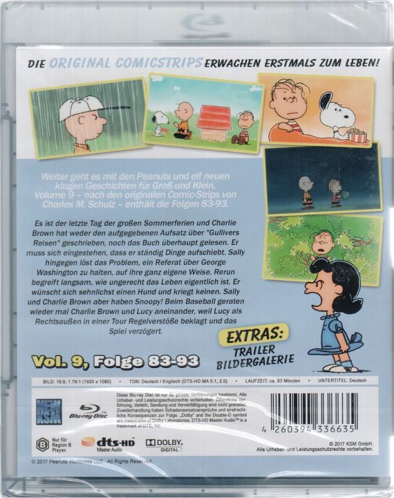 Peanuts - Die neue Serie - Volume 9 [Blu-ray Film]
