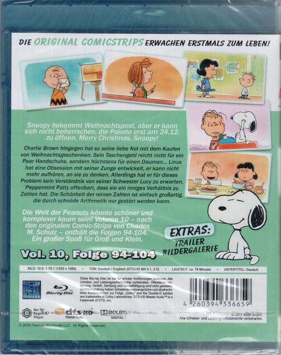 Peanuts - Die neue Serie - Volume 10 [Blu-ray Film]