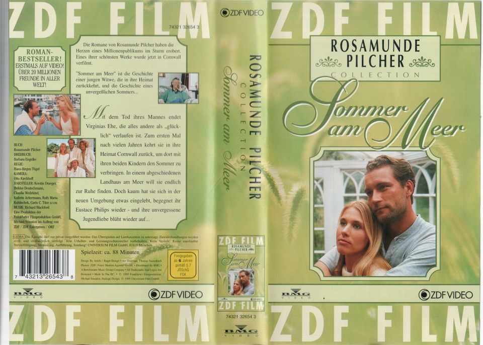 Rosamunde Pilcher Sommer am Meer VHS Cover