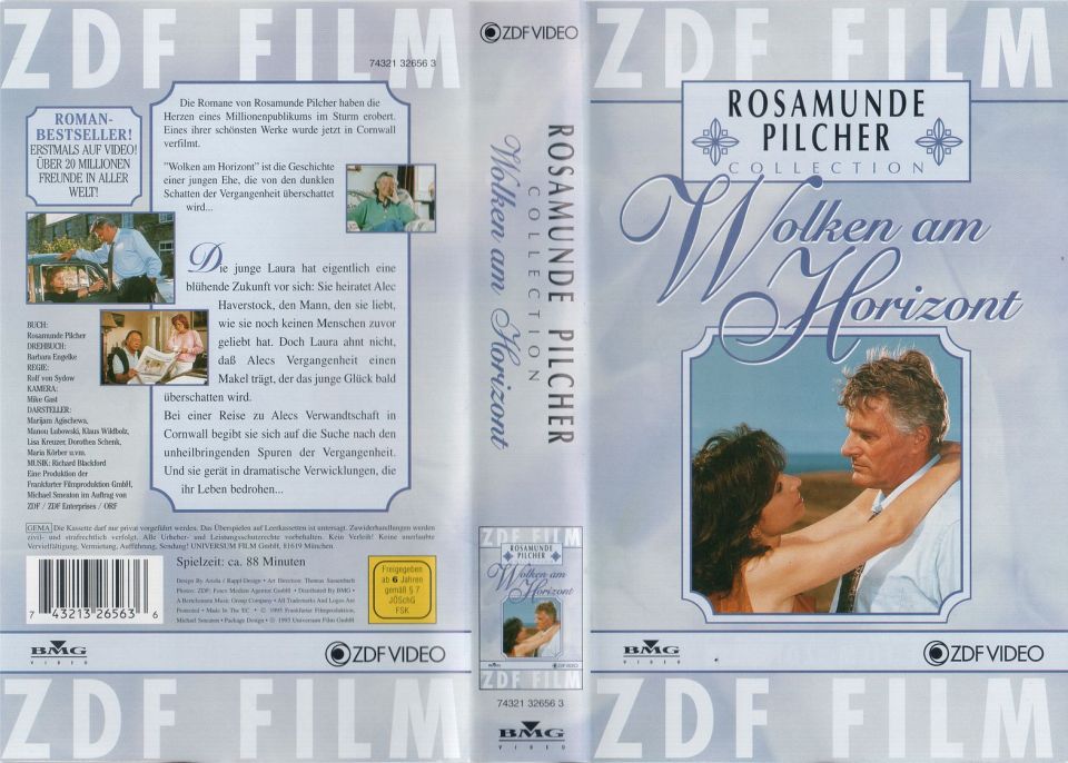 Rosamunde Pilcher Wolken am Horizont VHS Cover