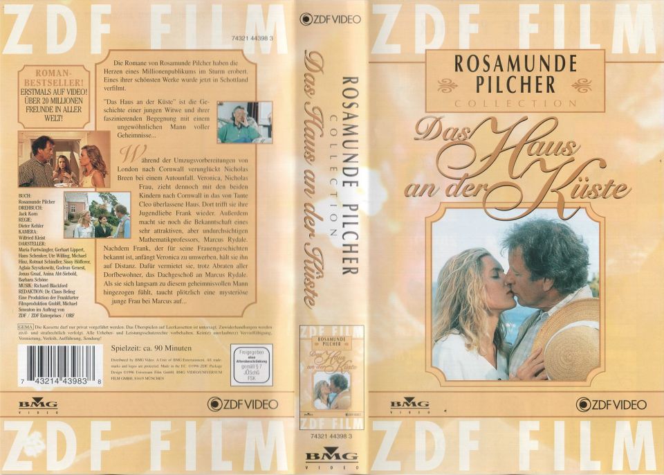 Rosamunde Pilcher Das Haus an der Küste VHS Cover