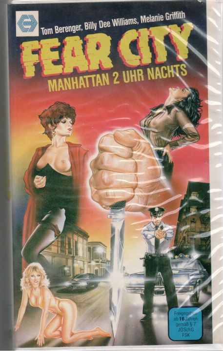 Fear City Manhattan 2 Uhr nachts Verleih VHS Vorderseite