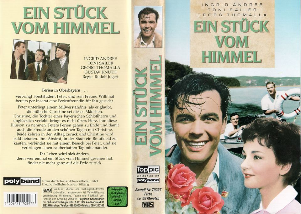 Ein Stück vom Himmel VHS Cover