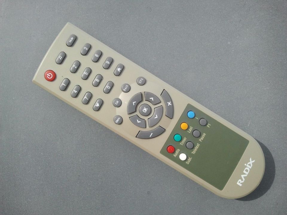 Fernbedienung Radix DSR 5000 Fernbedienung Radix DSR 5000