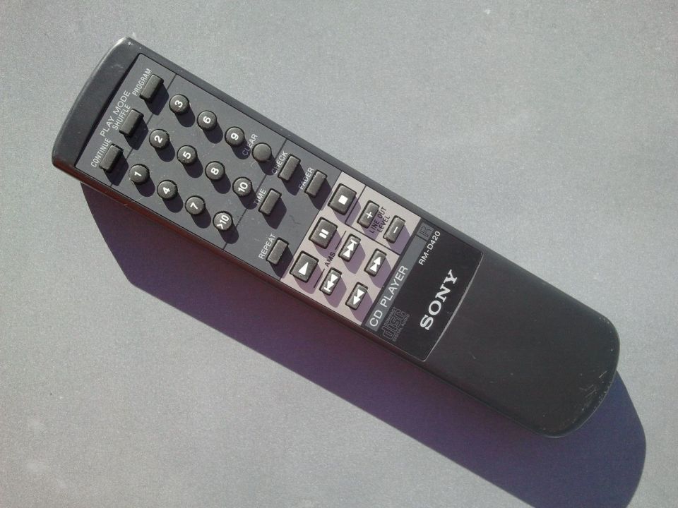 Fernbedienung Sony RM-D420 Fernbedienung Sony RM-D420